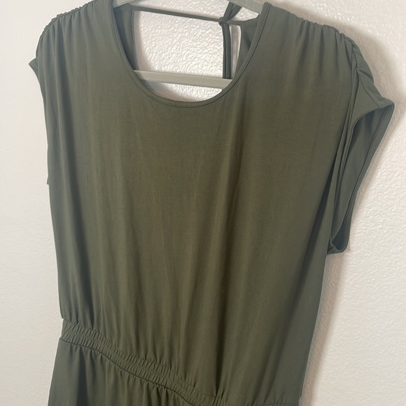 Universal Standard Havana Define Jersey Dress Midi length color Nori NWT 2XS 6-8 - Picture 7 of 10